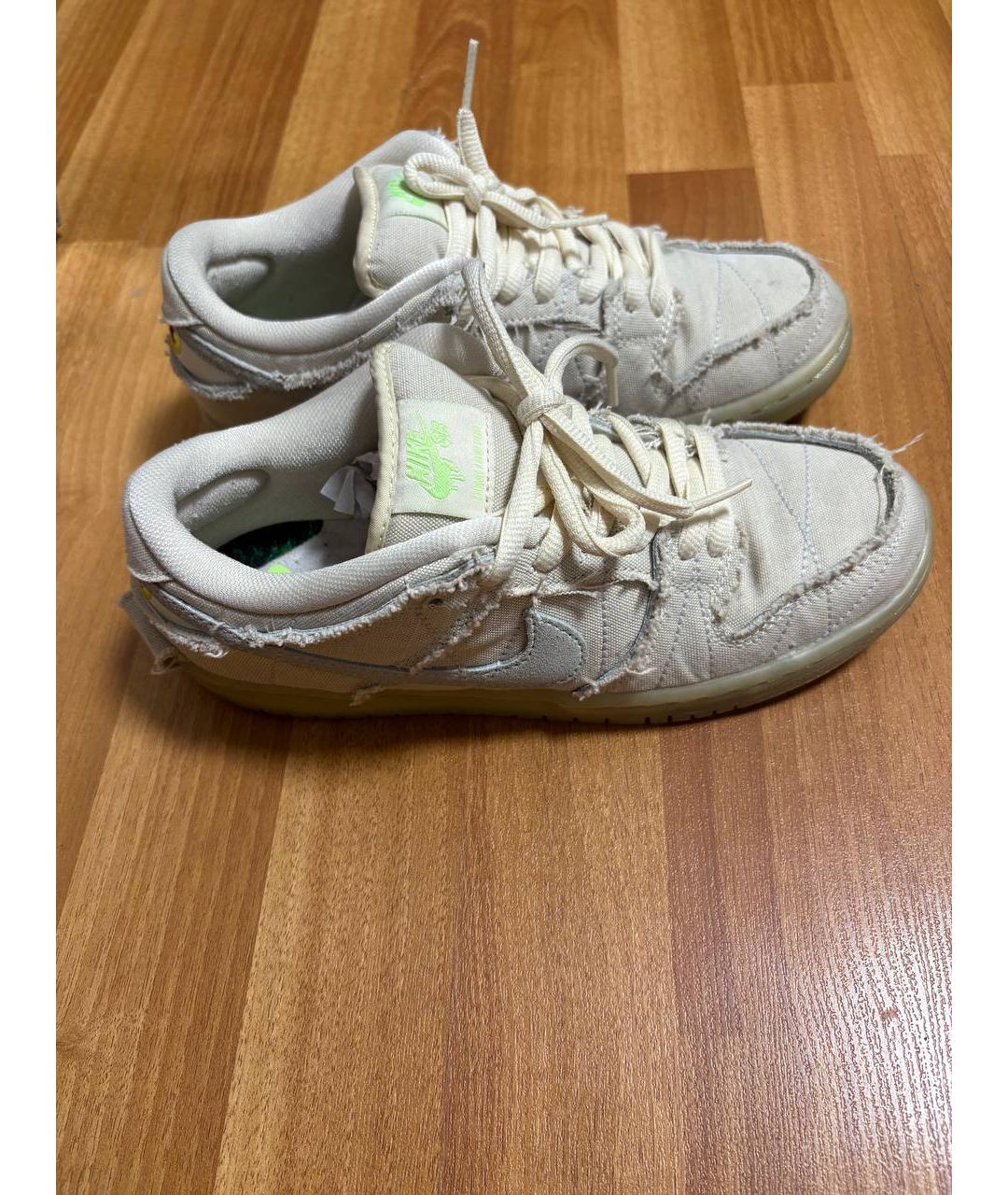 NIKE Серые текстильные кеды, фото 5
