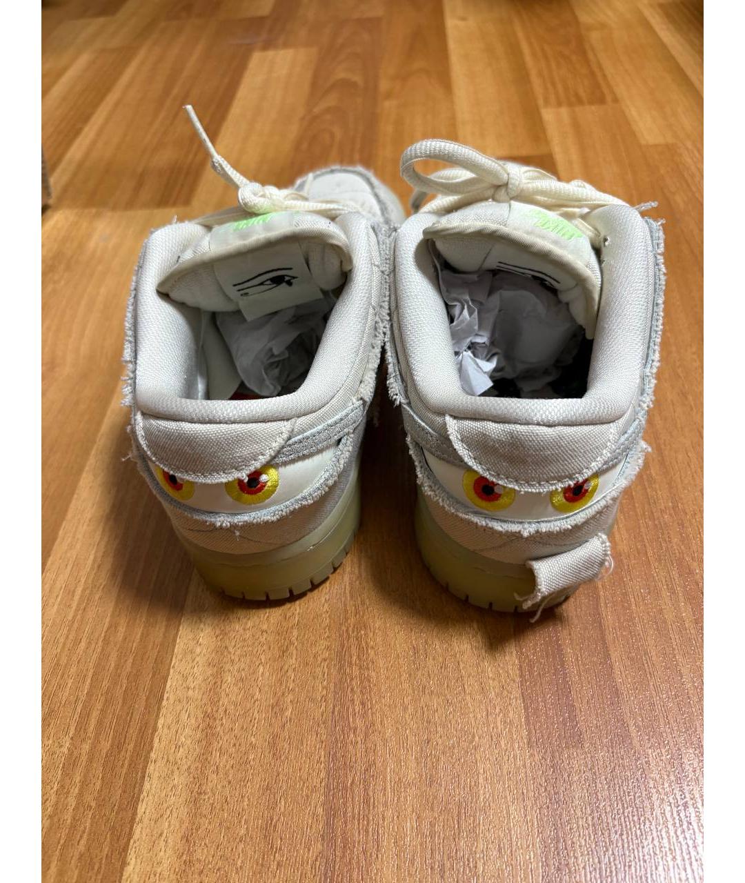 NIKE Серые текстильные кеды, фото 2