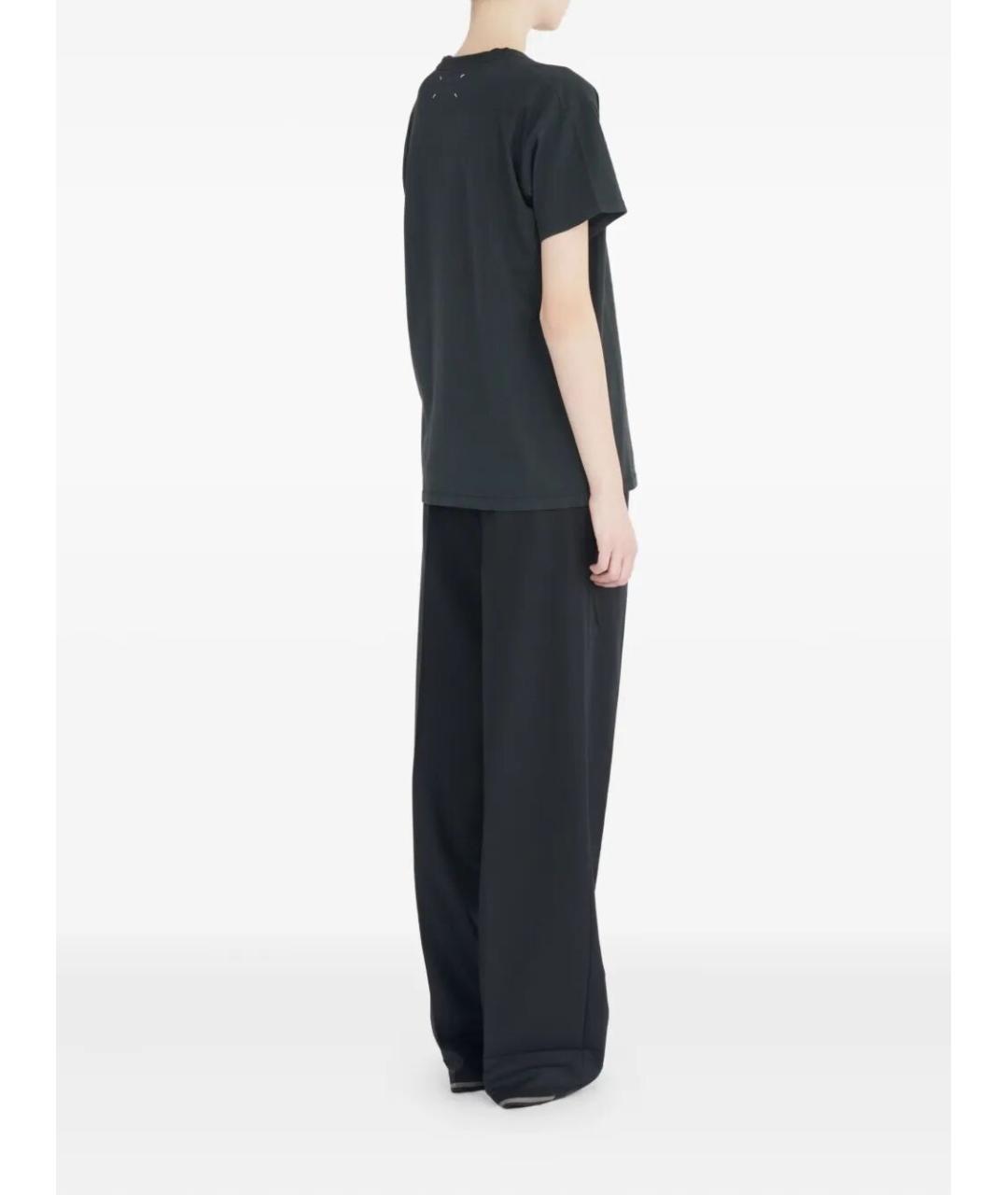 MAISON MARGIELA Серая хлопковая футболка, фото 3