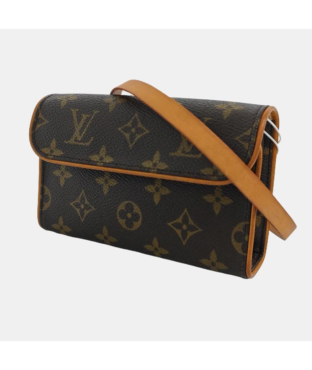 LOUIS VUITTON Коричневая поясная сумка, фото 2