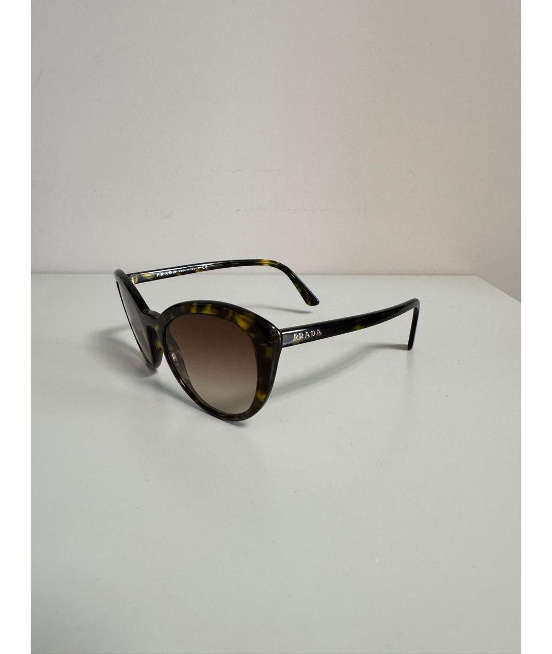 PRADA Мульти пластиковые солнцезащитные очки, фото 2