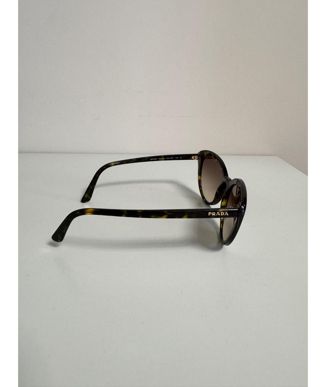 PRADA Мульти пластиковые солнцезащитные очки, фото 4