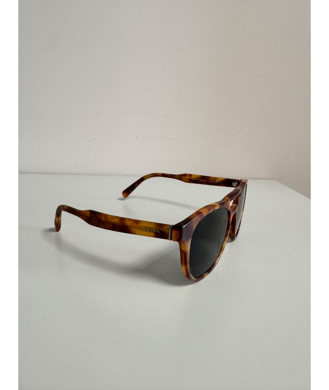 PRADA Мульти пластиковые солнцезащитные очки, фото 3
