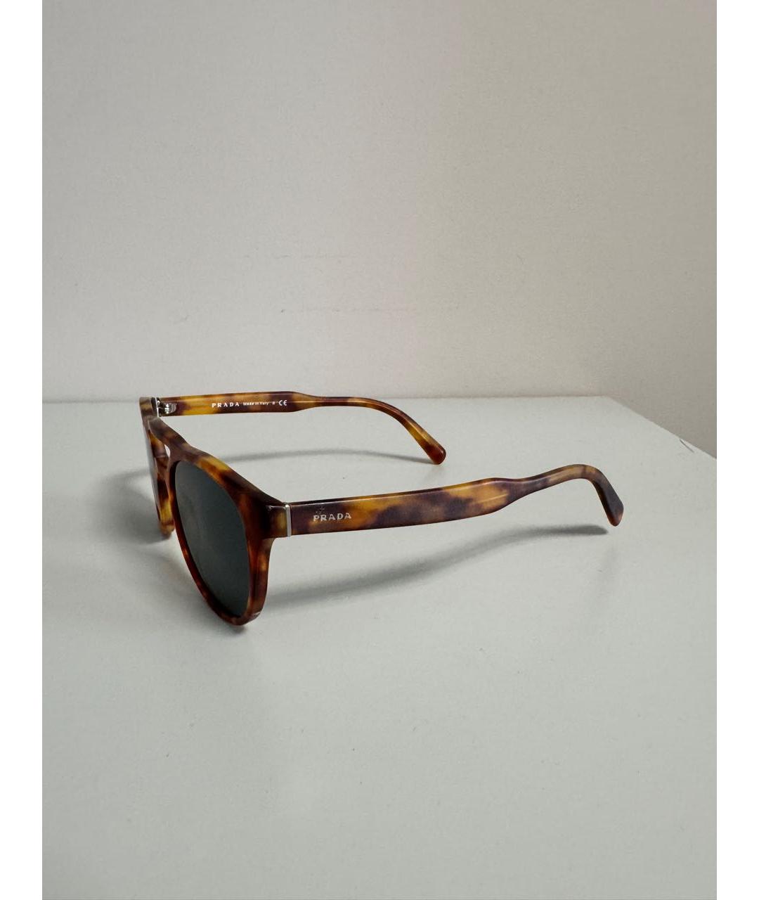 PRADA Мульти пластиковые солнцезащитные очки, фото 2