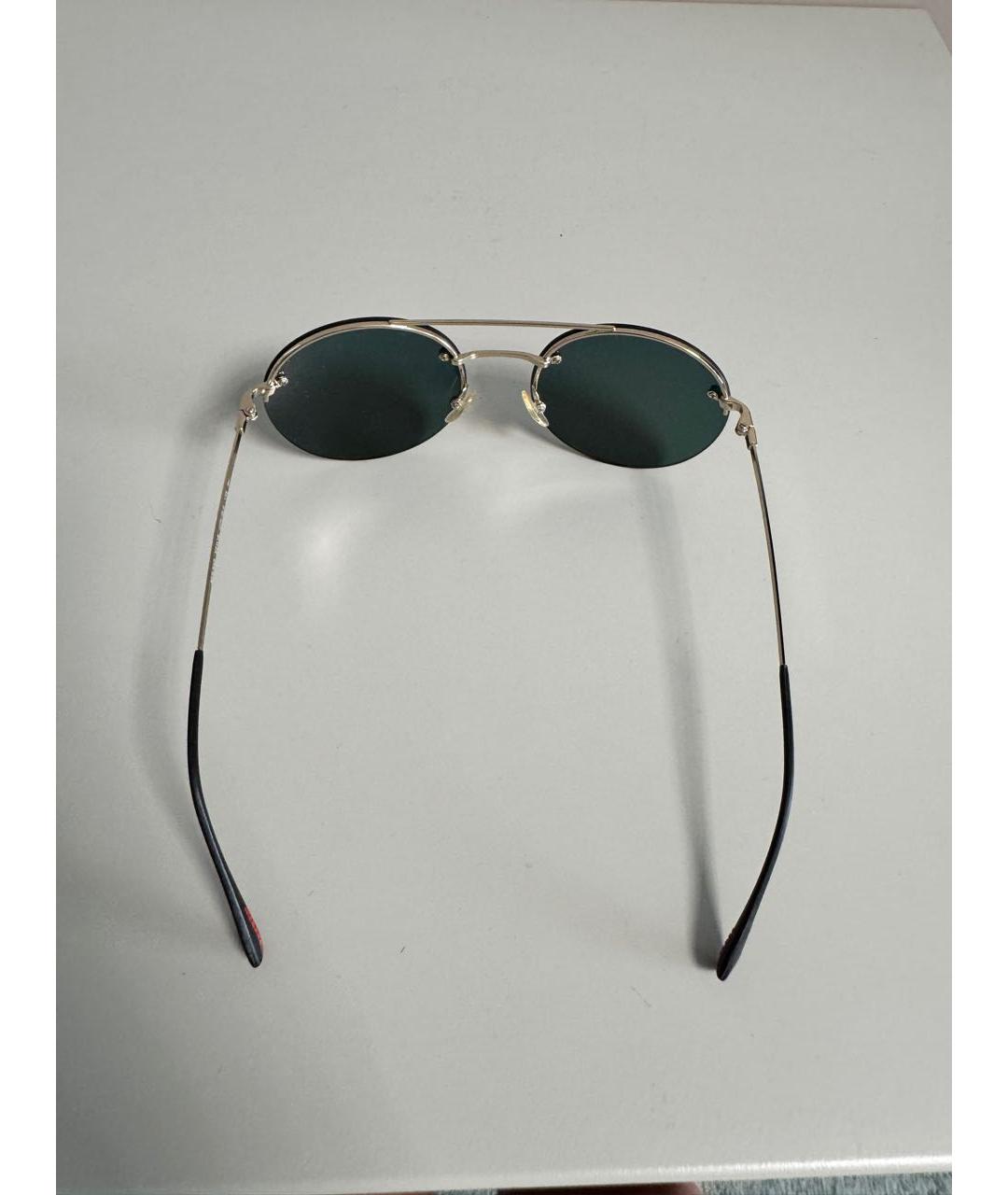 PRADA Мульти металлические солнцезащитные очки, фото 4