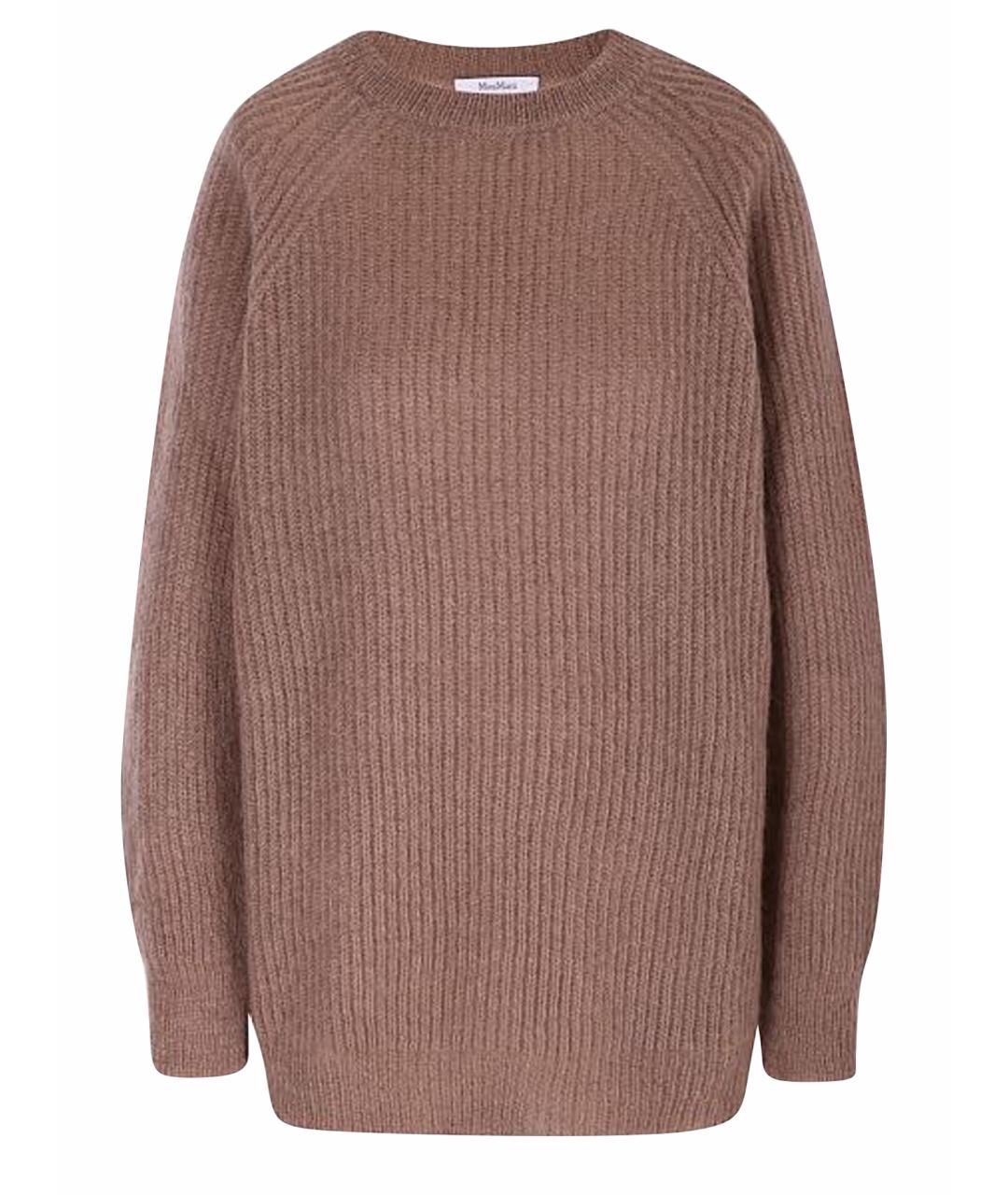 MAX MARA Бежевый шерстяной джемпер / свитер, фото 1
