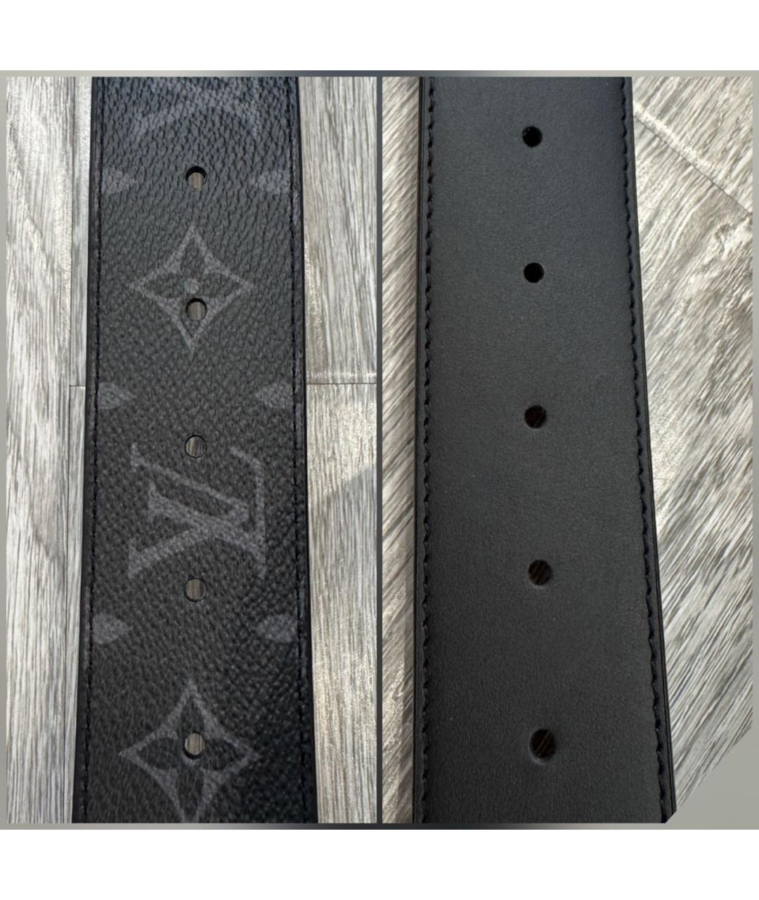 LOUIS VUITTON Черный ремень, фото 7