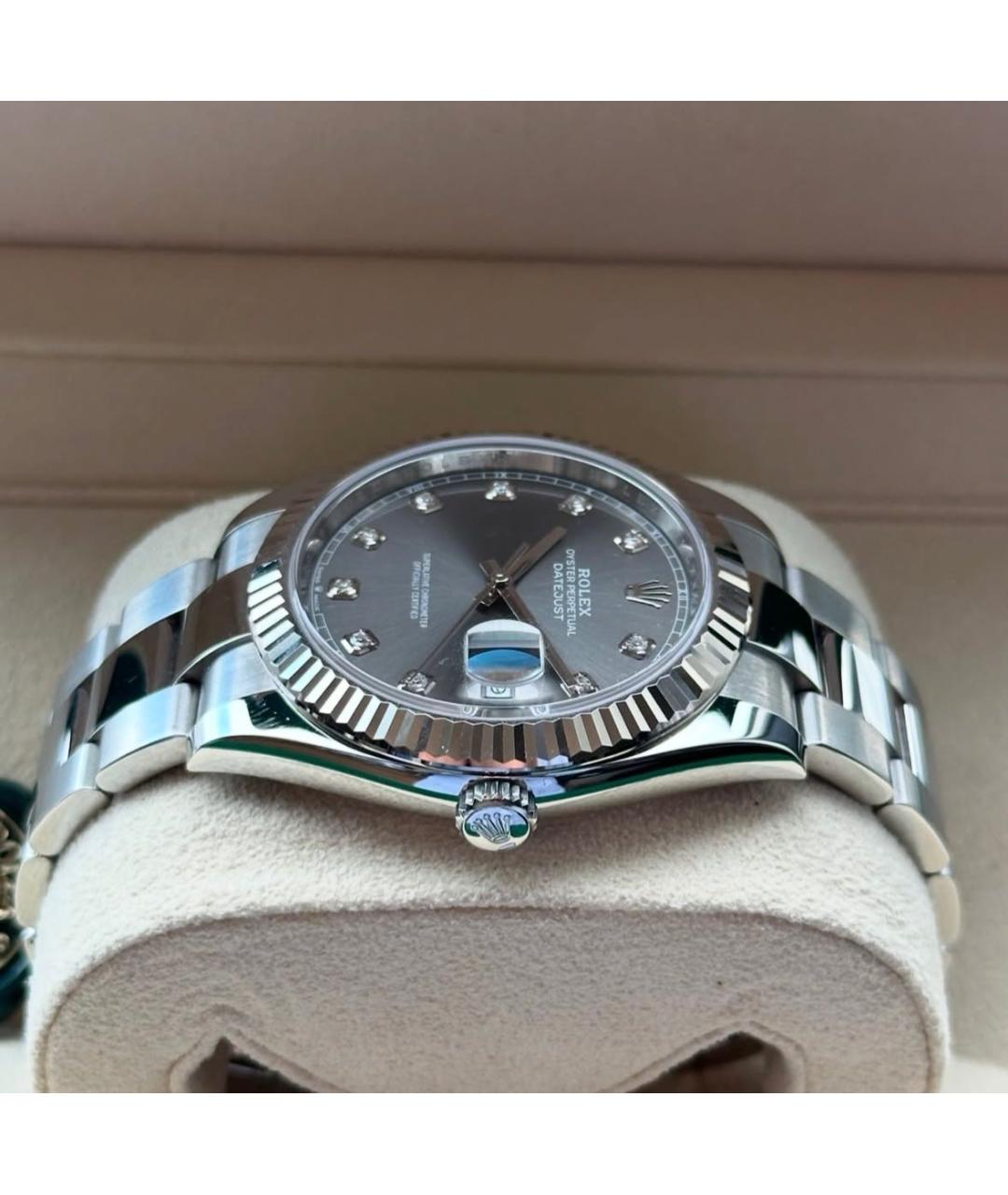 ROLEX Часы из белого золота, фото 4