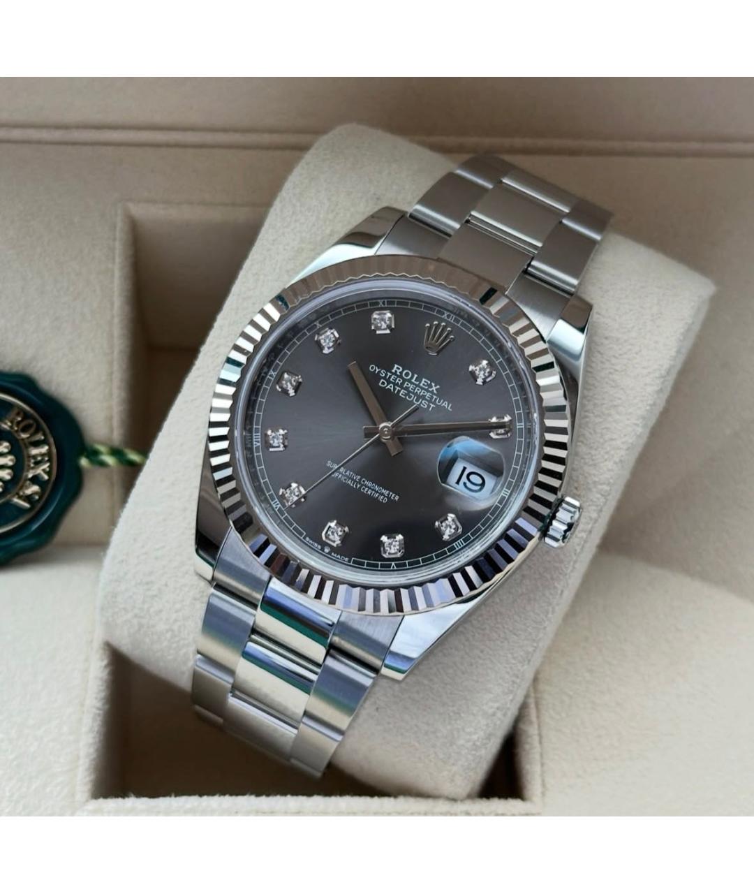 ROLEX Часы из белого золота, фото 2