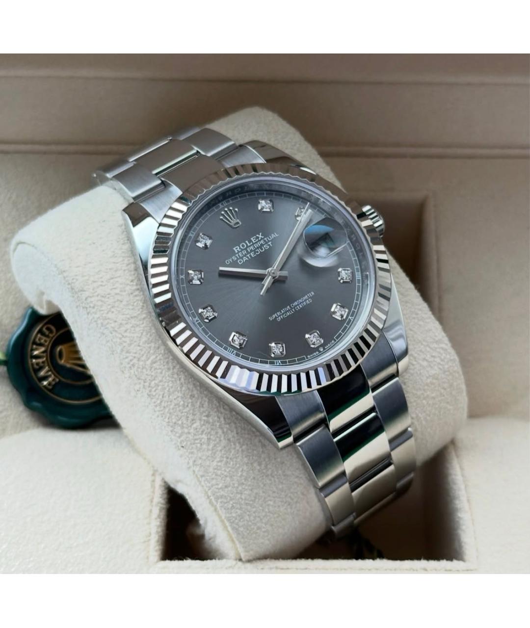 ROLEX Часы из белого золота, фото 3
