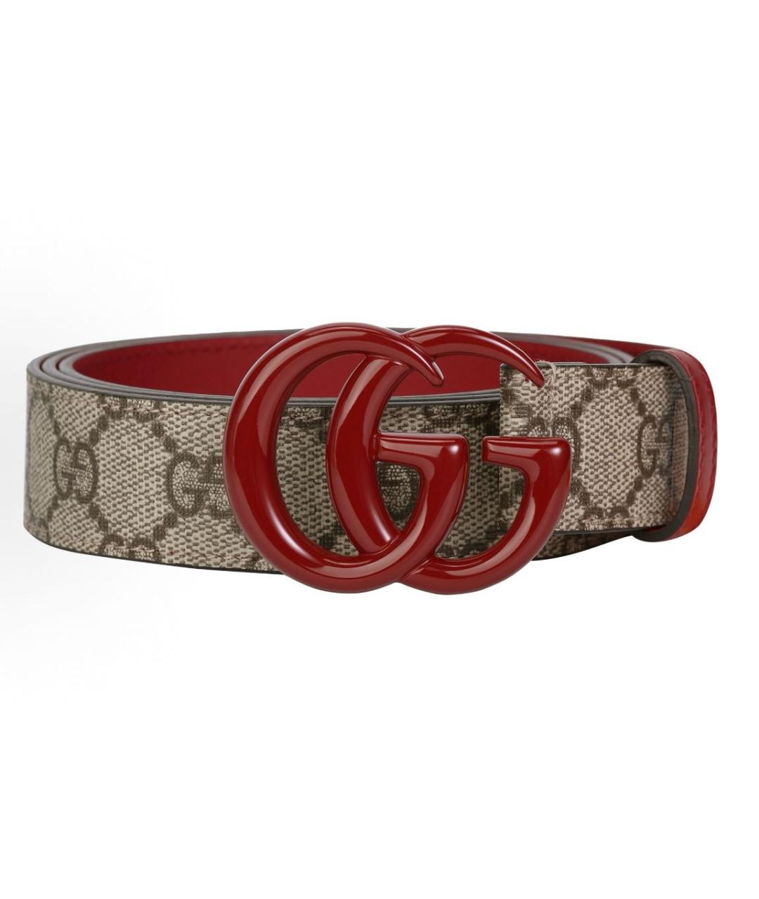 GUCCI Бежевый ремень, фото 5