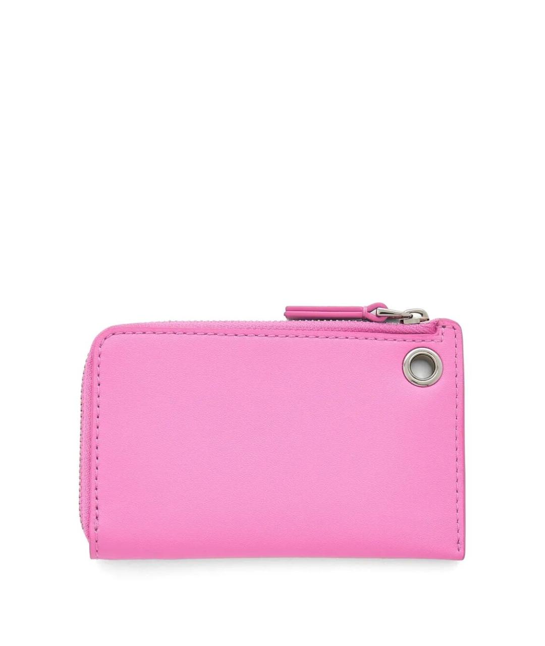 MARC JACOBS Фуксия кожаный кошелек, фото 3