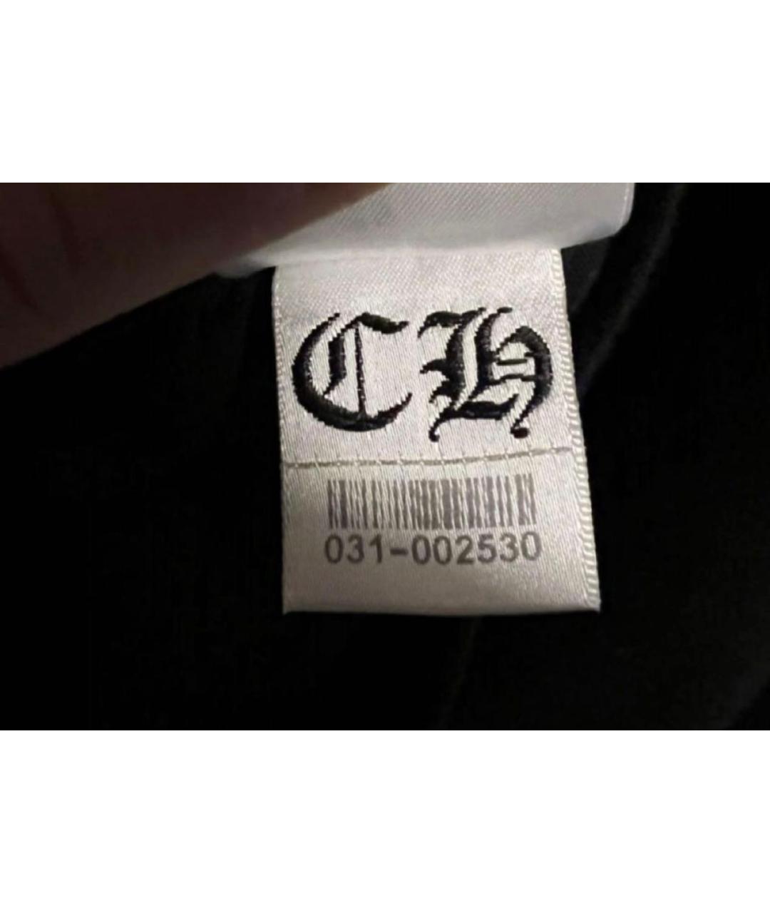 CHROME HEARTS Черная футболка, фото 6