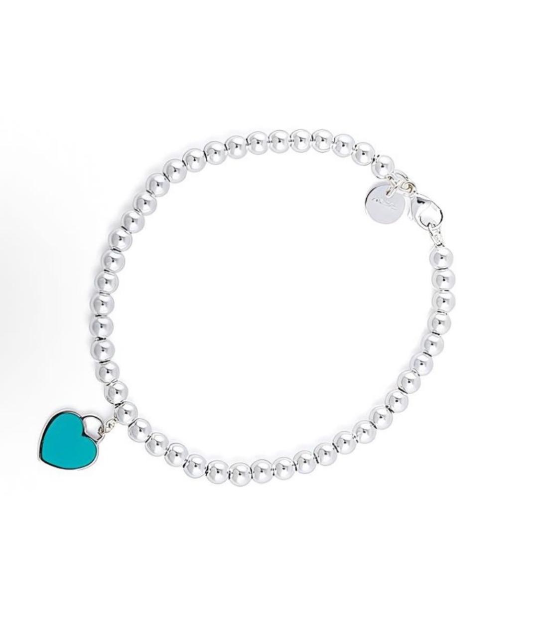 TIFFANY&CO Серебрянный серебряный браслет, фото 4