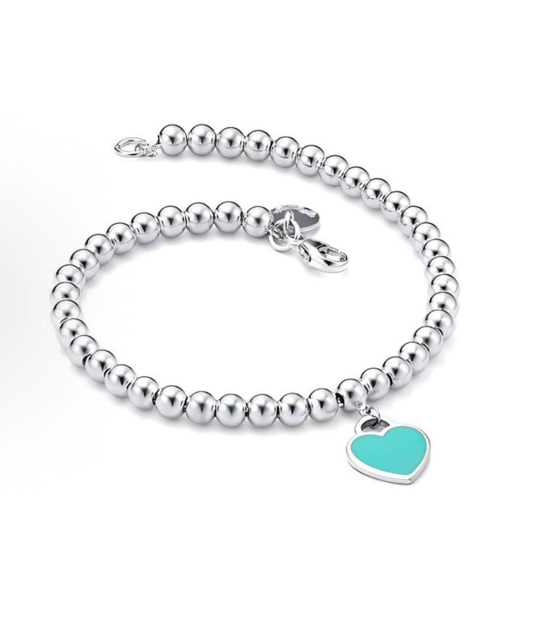 TIFFANY&CO Серебрянный серебряный браслет, фото 2