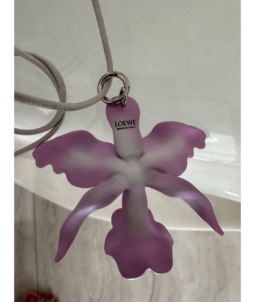 LOEWE Фиолетовое колье, фото 5