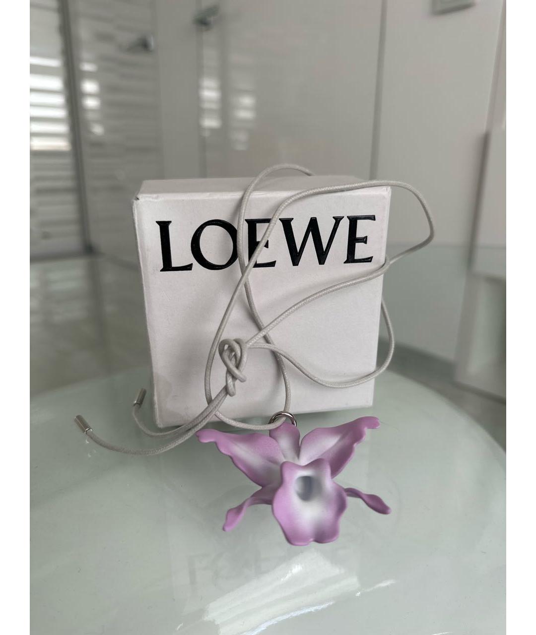 LOEWE Фиолетовое колье, фото 4