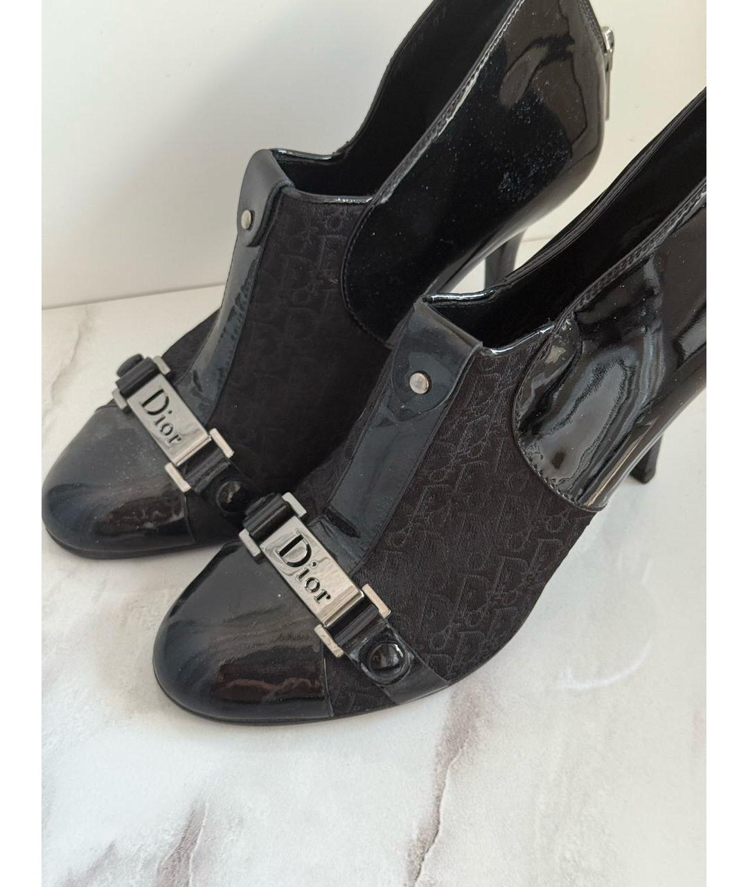 CHRISTIAN DIOR Черные ботильоны, фото 3