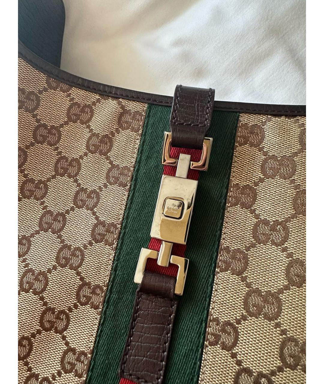 GUCCI Мульти кожаная сумка с короткими ручками, фото 3