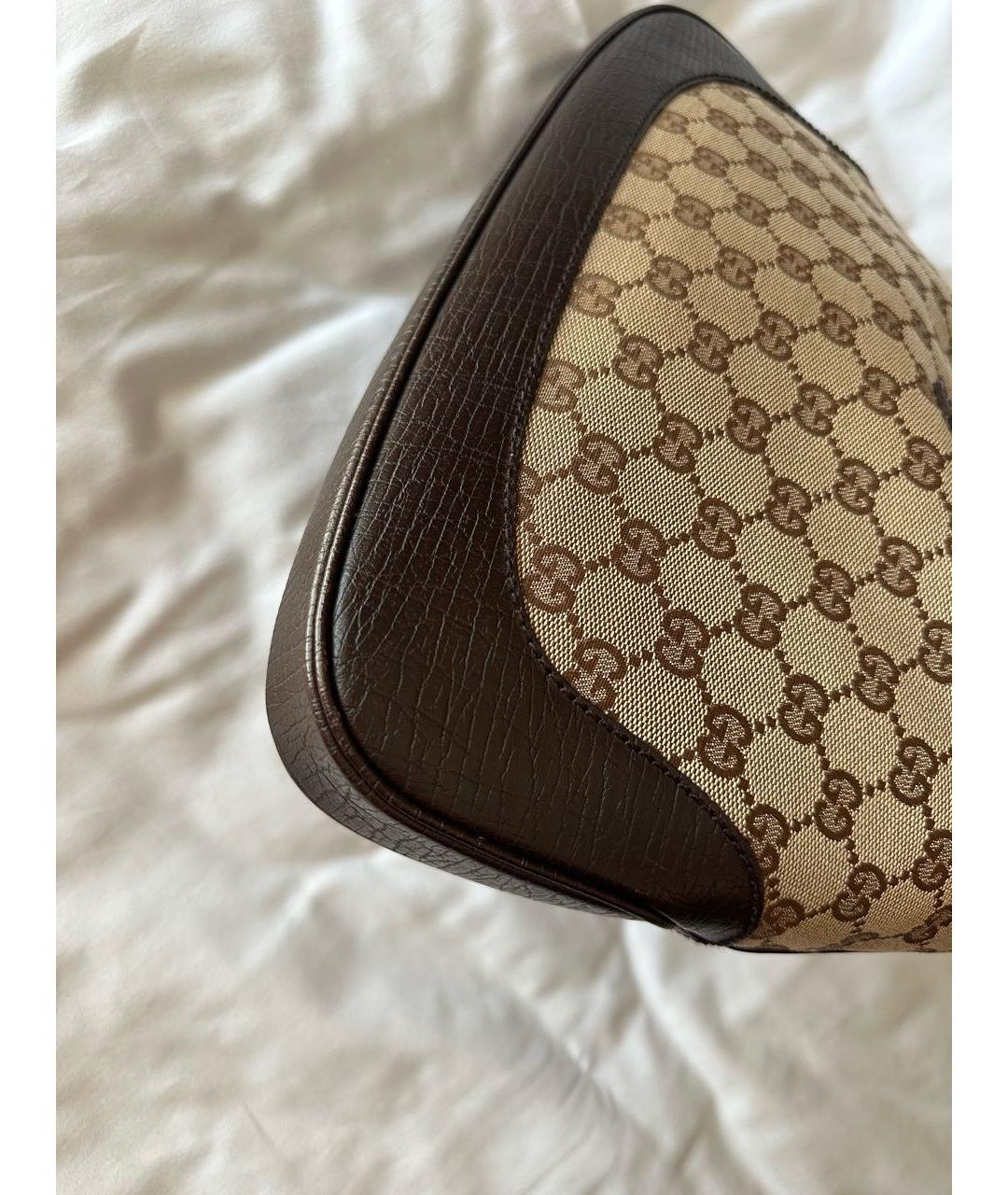 GUCCI Мульти кожаная сумка с короткими ручками, фото 5
