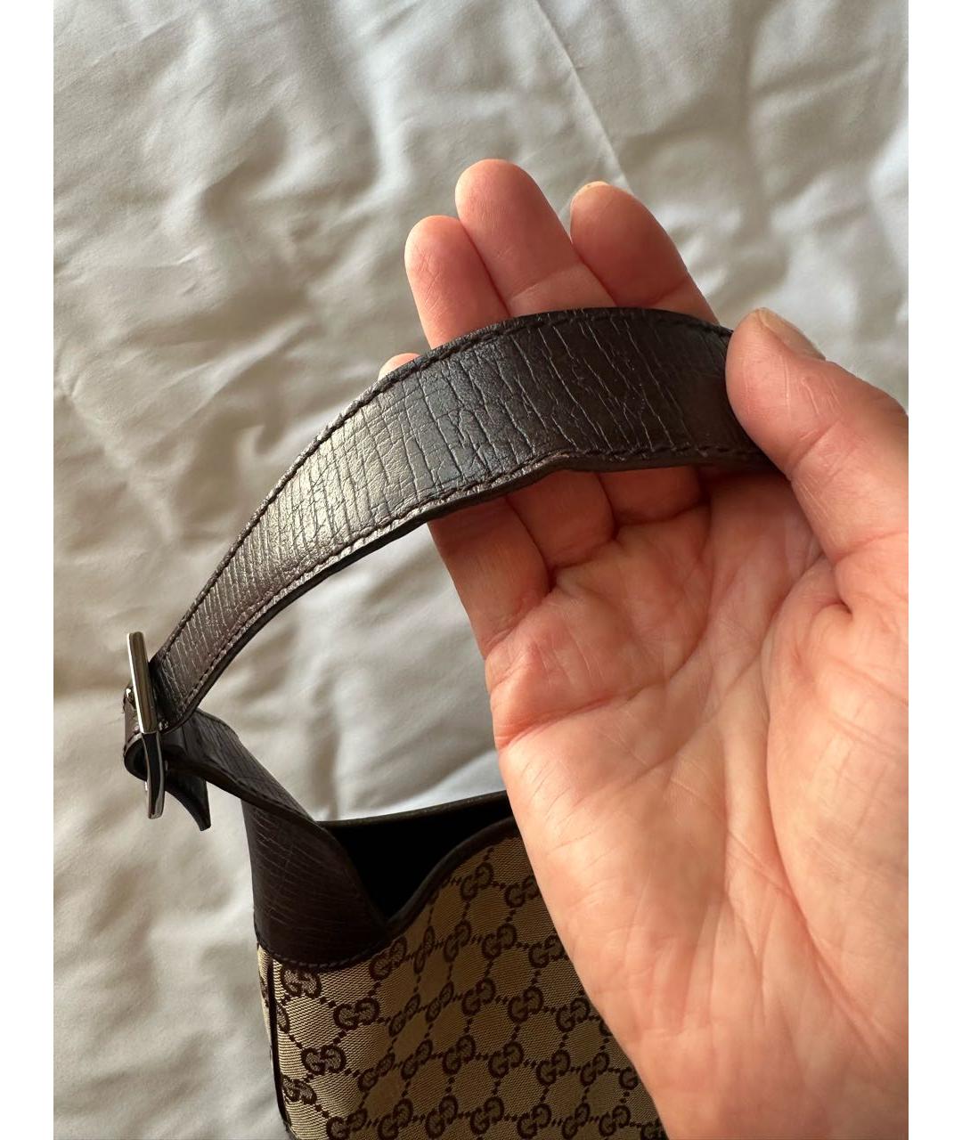 GUCCI Мульти кожаная сумка с короткими ручками, фото 8