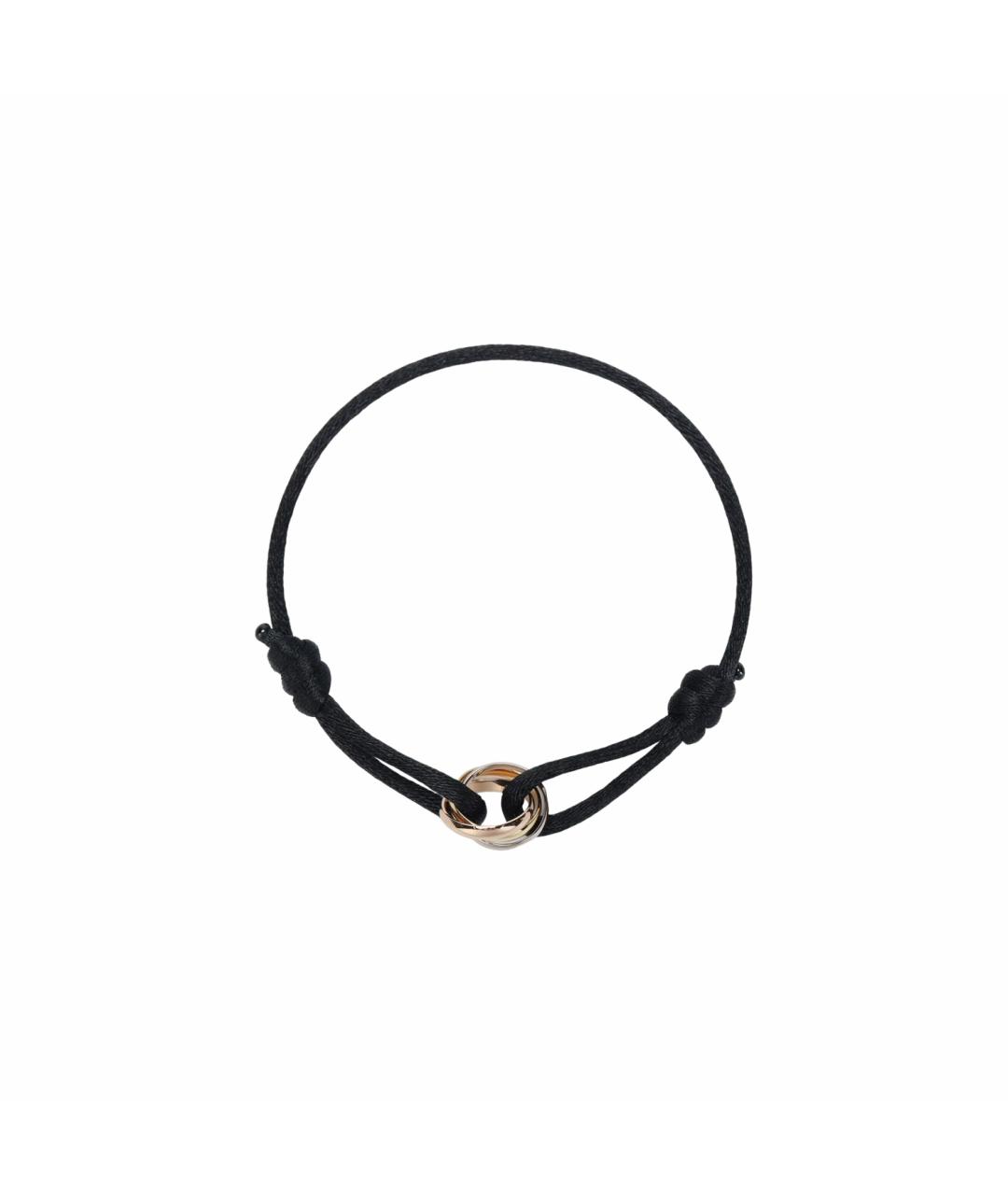CARTIER Черный браслет из желтого золота, фото 1