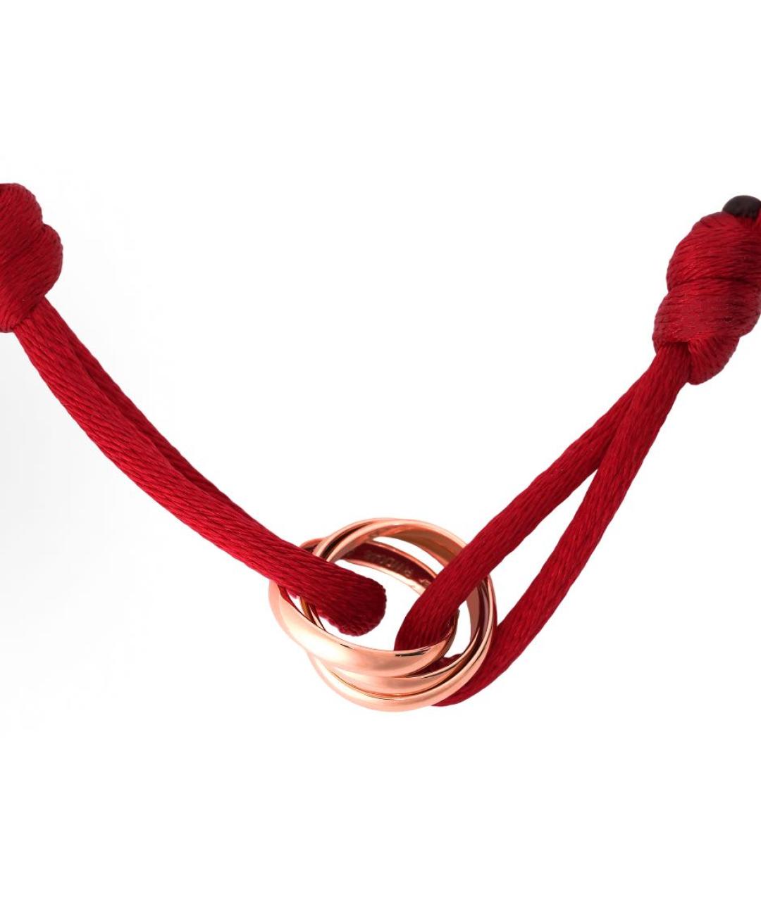 CARTIER Красный браслет из желтого золота, фото 2