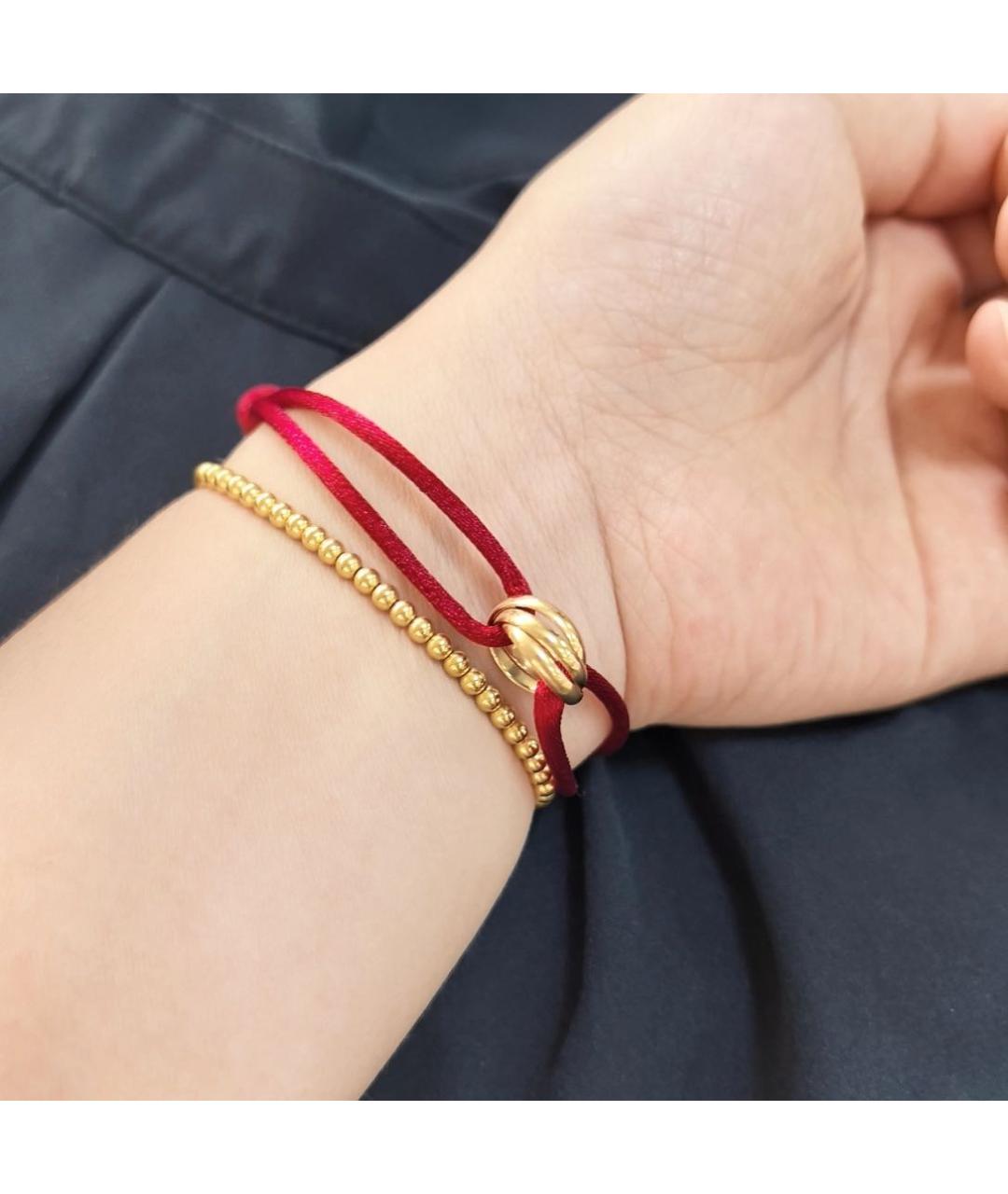 CARTIER Красный браслет из желтого золота, фото 5