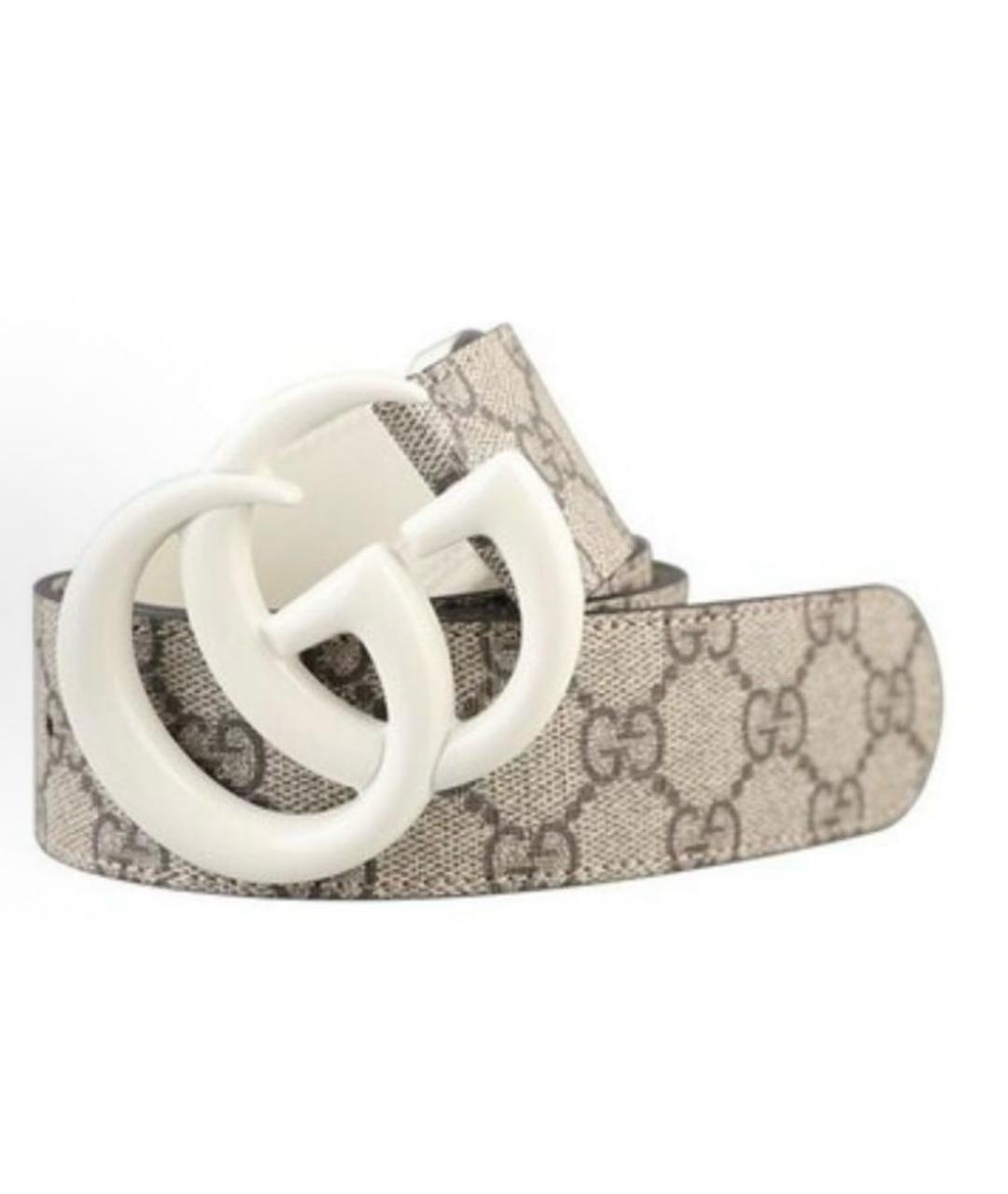 GUCCI Бежевый ремень, фото 4