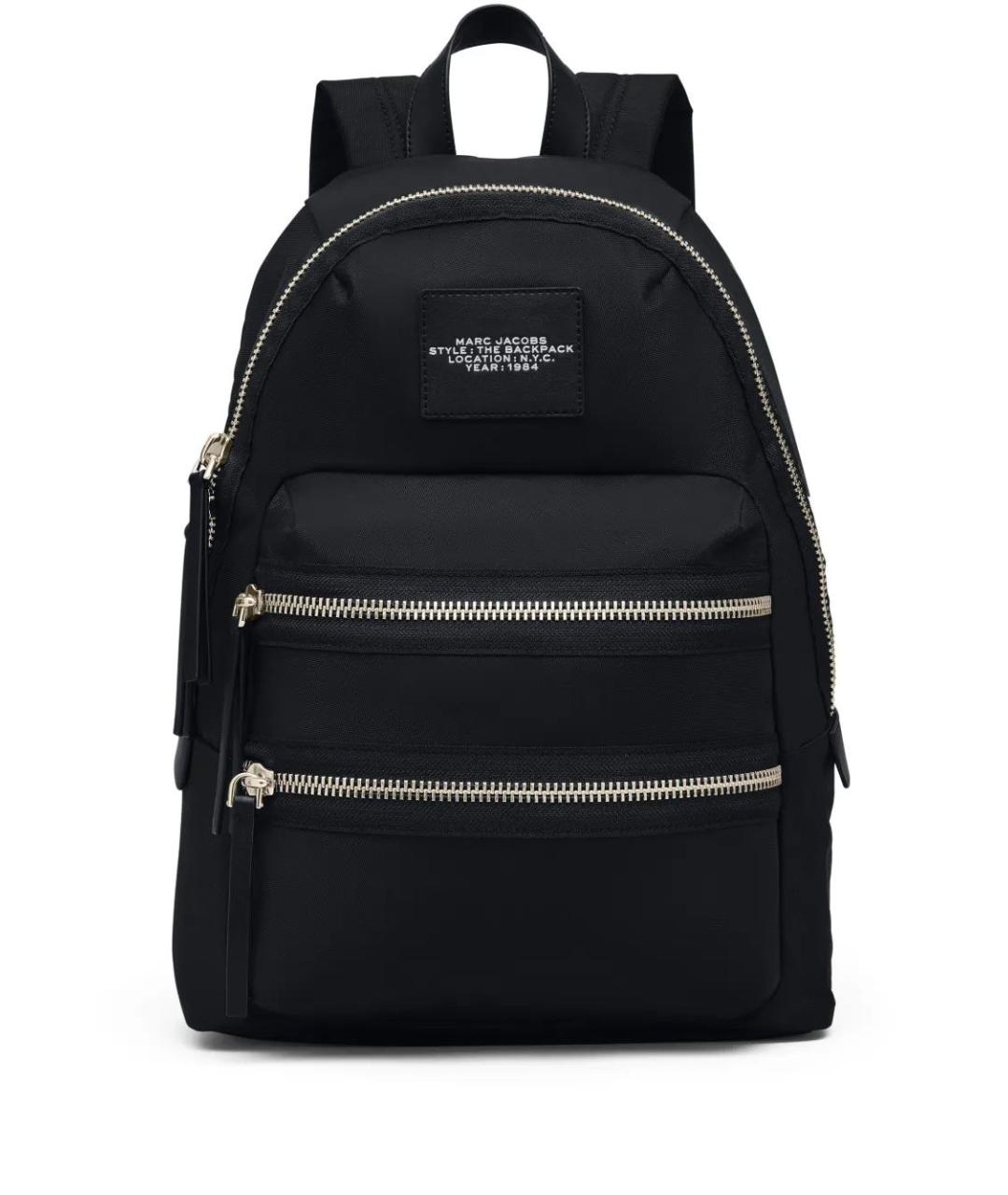 MARC JACOBS Черный синтетический рюкзак, фото 1