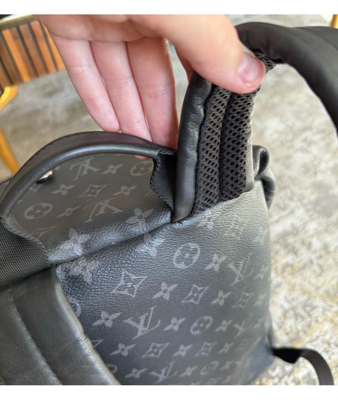 LOUIS VUITTON Черный рюкзак, фото 7