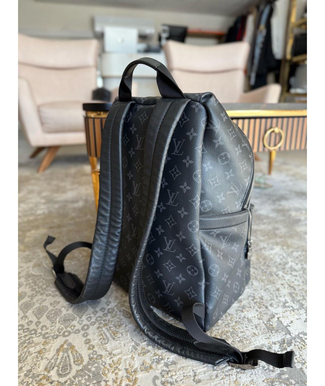 LOUIS VUITTON Черный рюкзак, фото 3