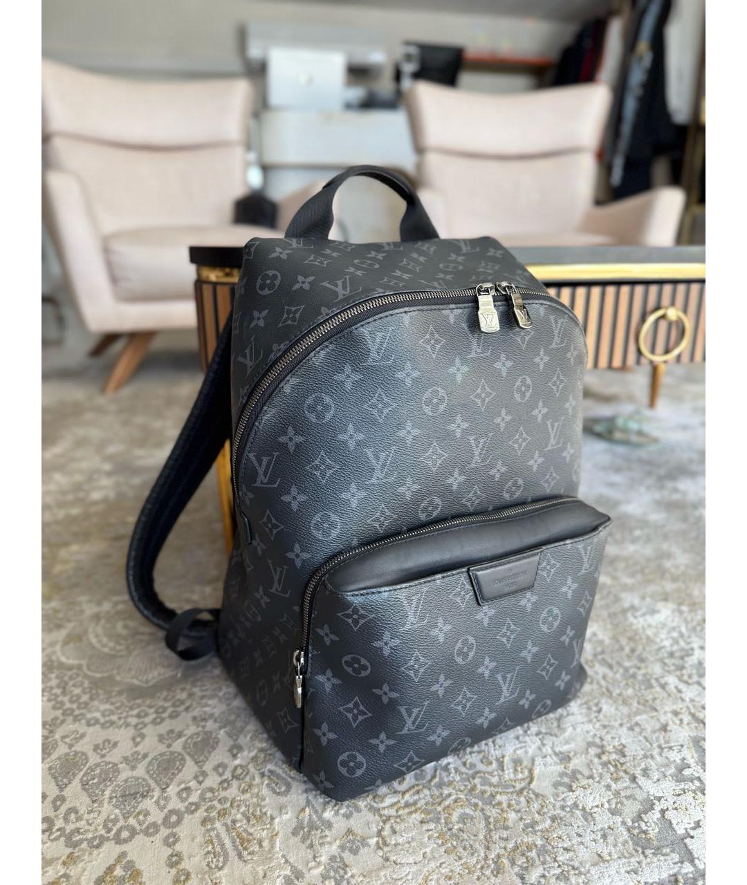 LOUIS VUITTON Черный рюкзак, фото 2