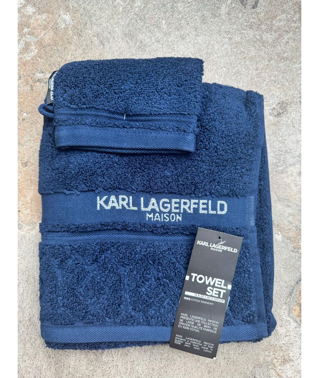KARL LAGERFELD Хлопковое полотенце, фото 3