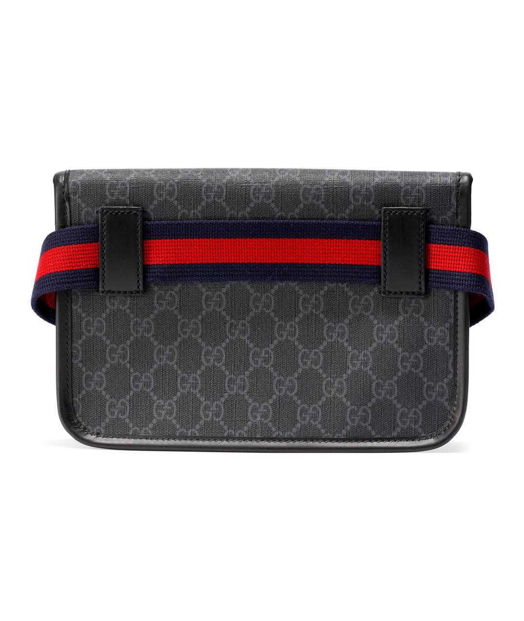 GUCCI Серая барсетка, фото 3