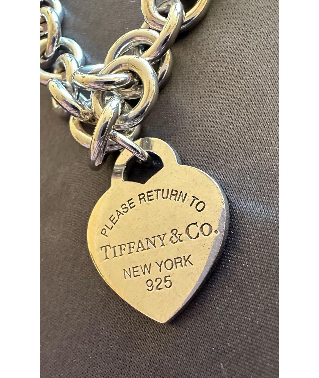 TIFFANY&CO Серебряная серебряная подвеска, фото 6