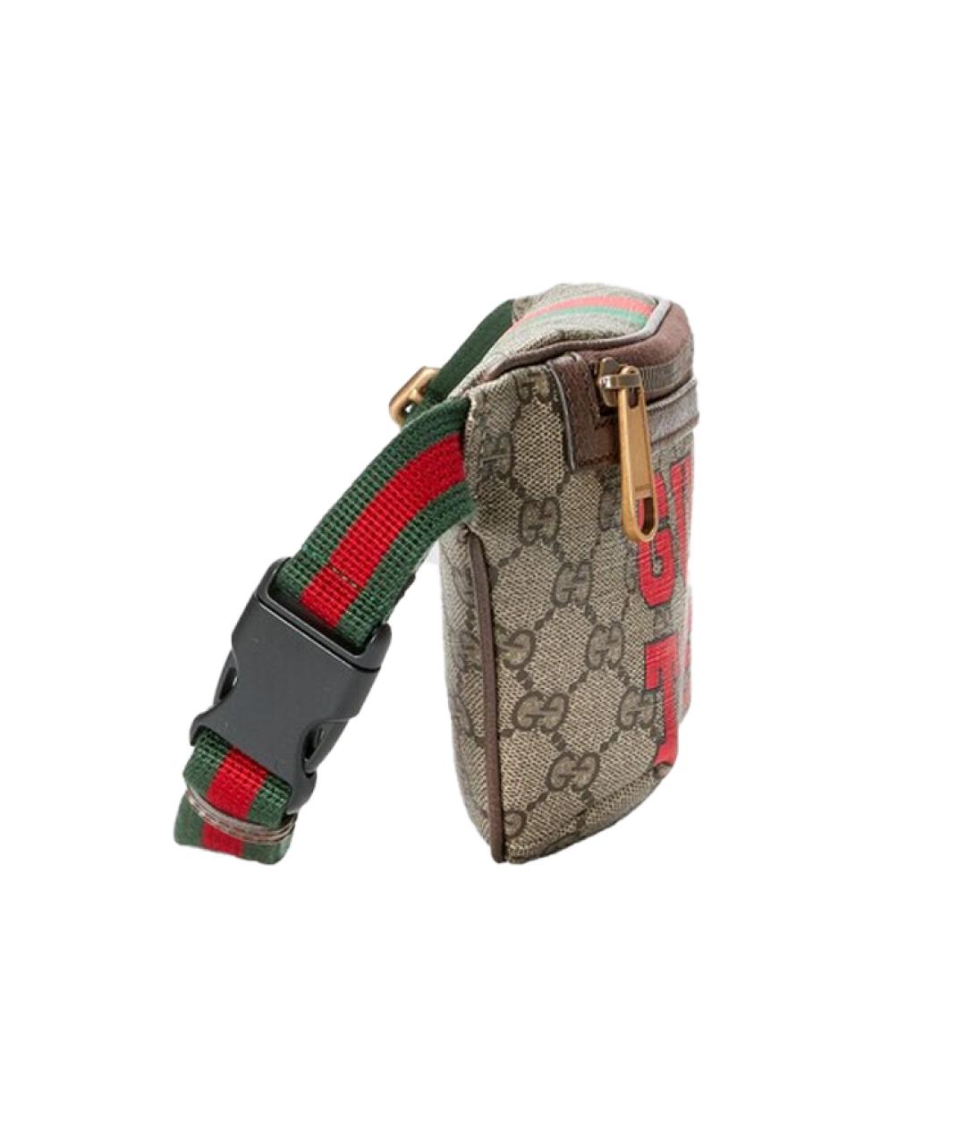GUCCI Бежевая поясная сумка, фото 6