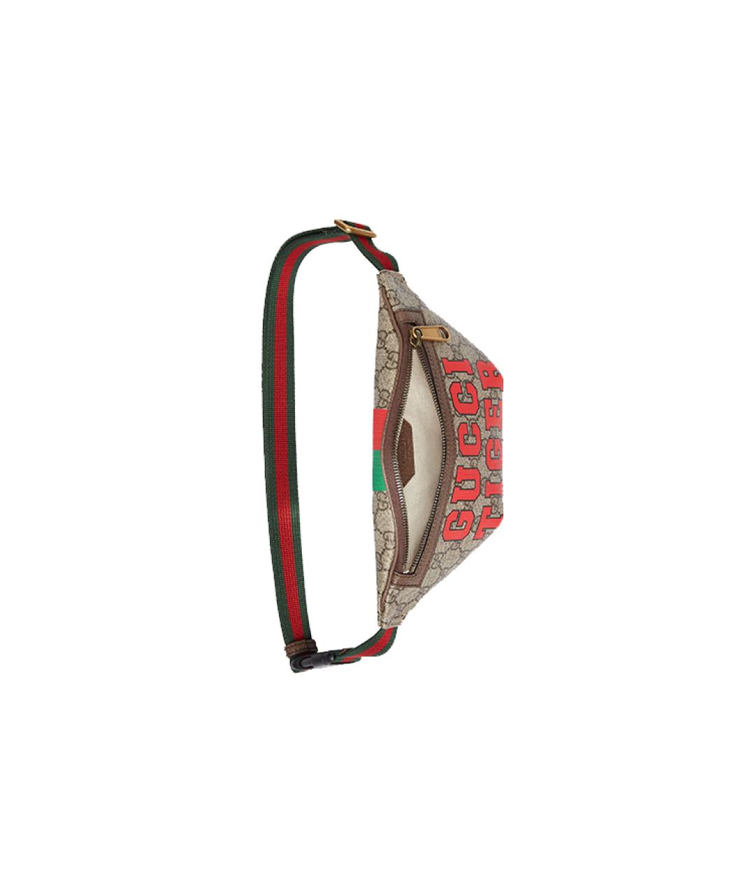 GUCCI Бежевая поясная сумка, фото 5