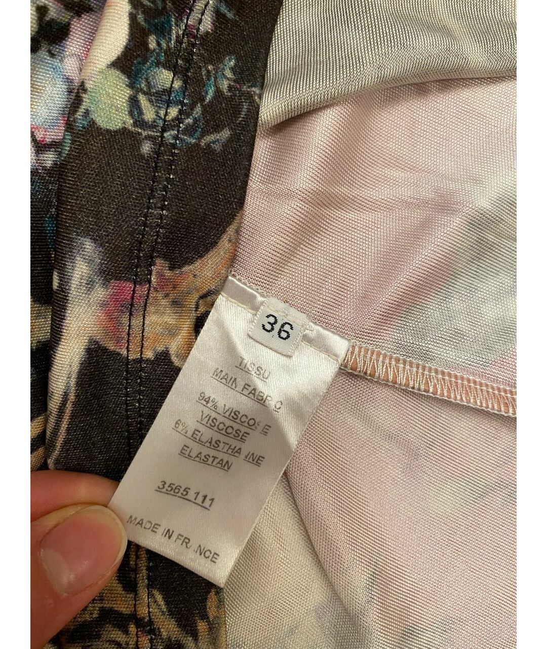 BALMAIN Мульти вискозное платье, фото 5