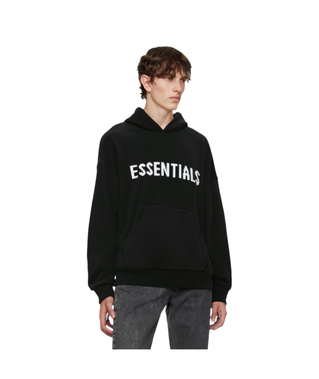 FEAR OF GOD ESSENTIALS Черный джемпер / свитер, фото 3