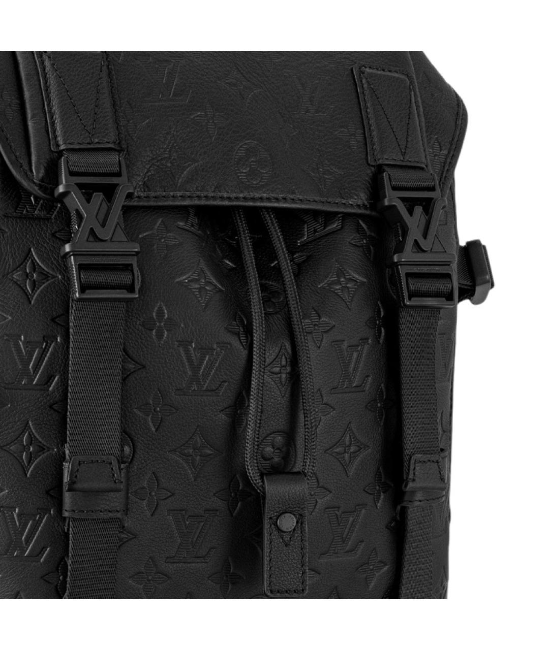 LOUIS VUITTON Черный рюкзак, фото 5