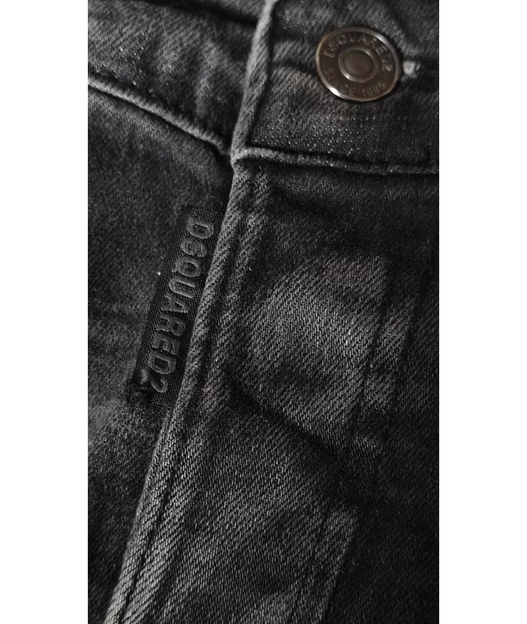 DSQUARED2 Черные джинсы, фото 4