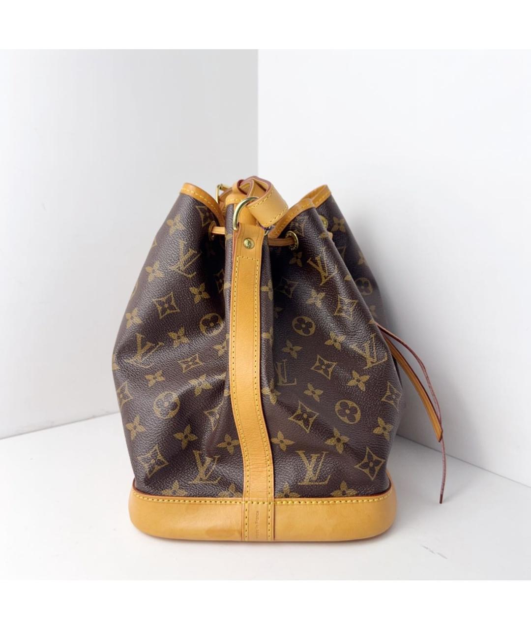 LOUIS VUITTON Коричневая сумка через плечо из лакированной кожи, фото 3