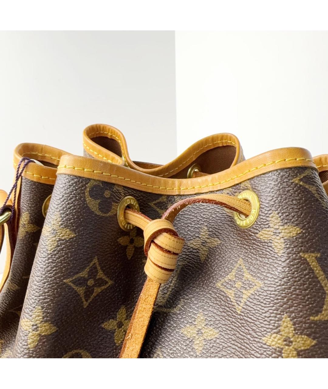 LOUIS VUITTON Коричневая сумка через плечо из лакированной кожи, фото 4
