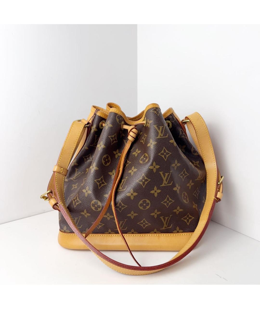 LOUIS VUITTON Коричневая сумка через плечо из лакированной кожи, фото 7
