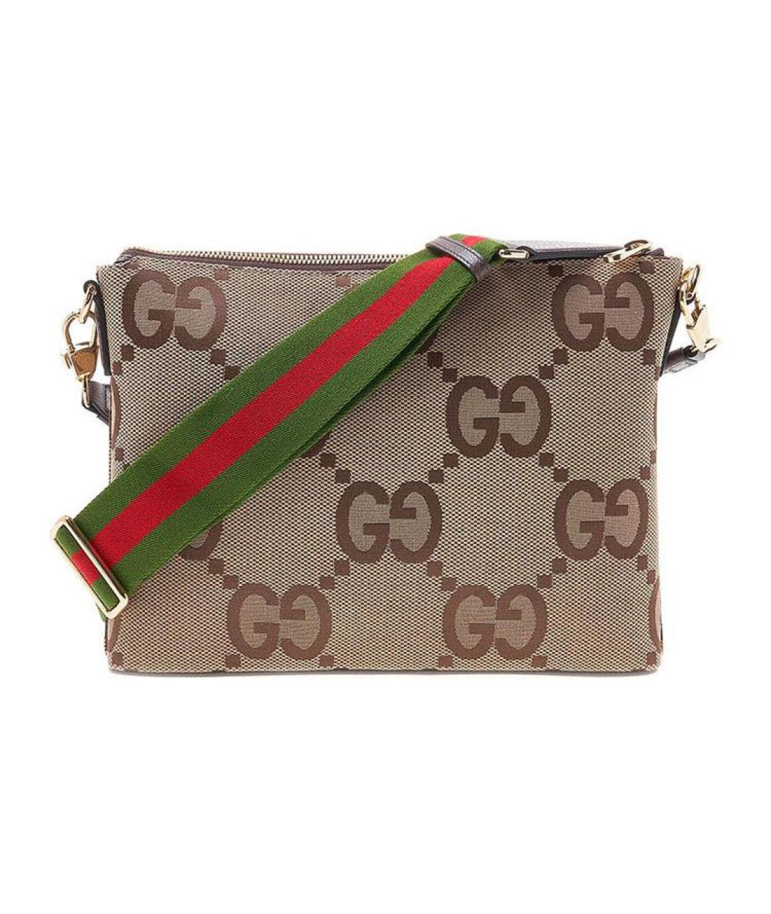 GUCCI Коричневая сумка на плечо, фото 3