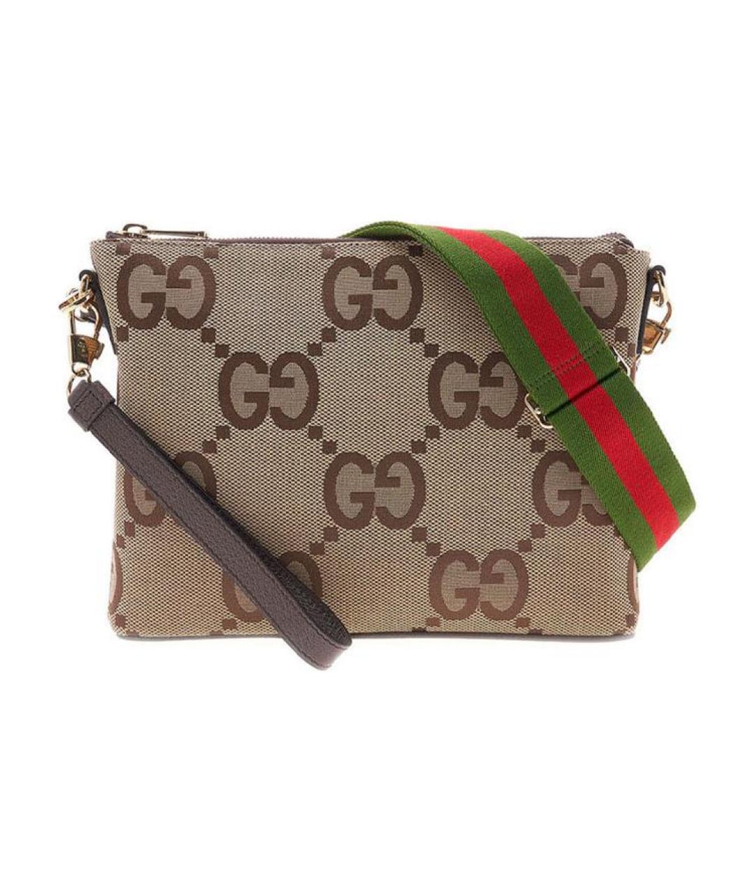 GUCCI Коричневая сумка на плечо, фото 1