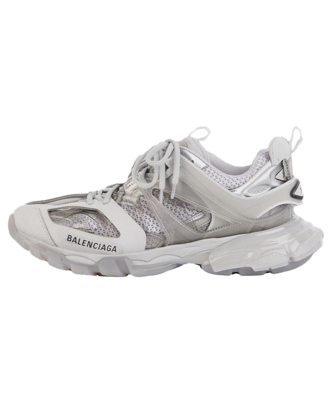 BALENCIAGA Серые низкие кроссовки / кеды, фото 7