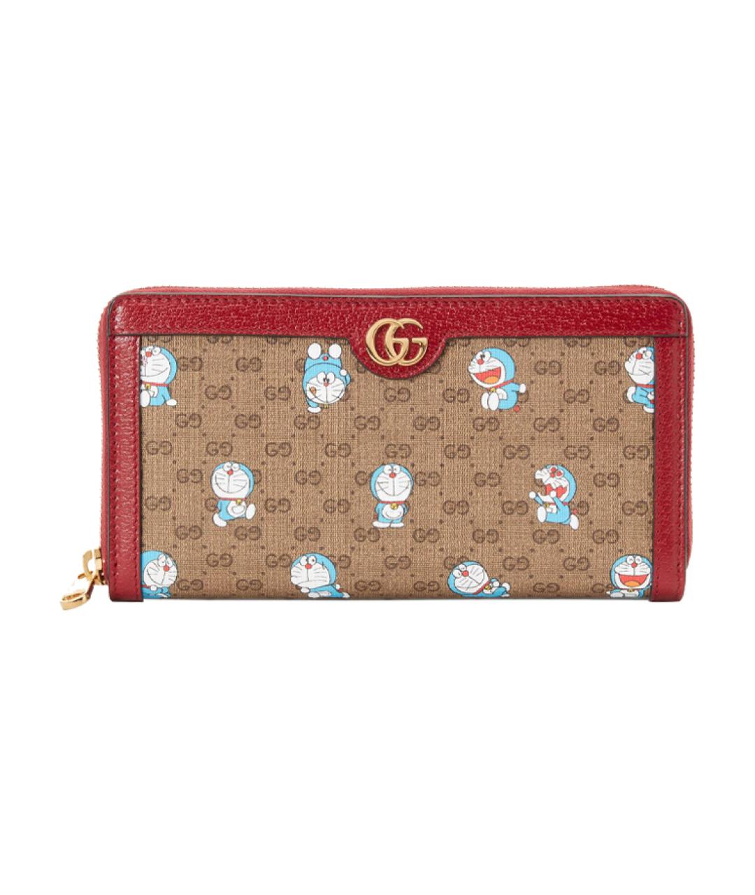 GUCCI Коричневый кошелек, фото 1