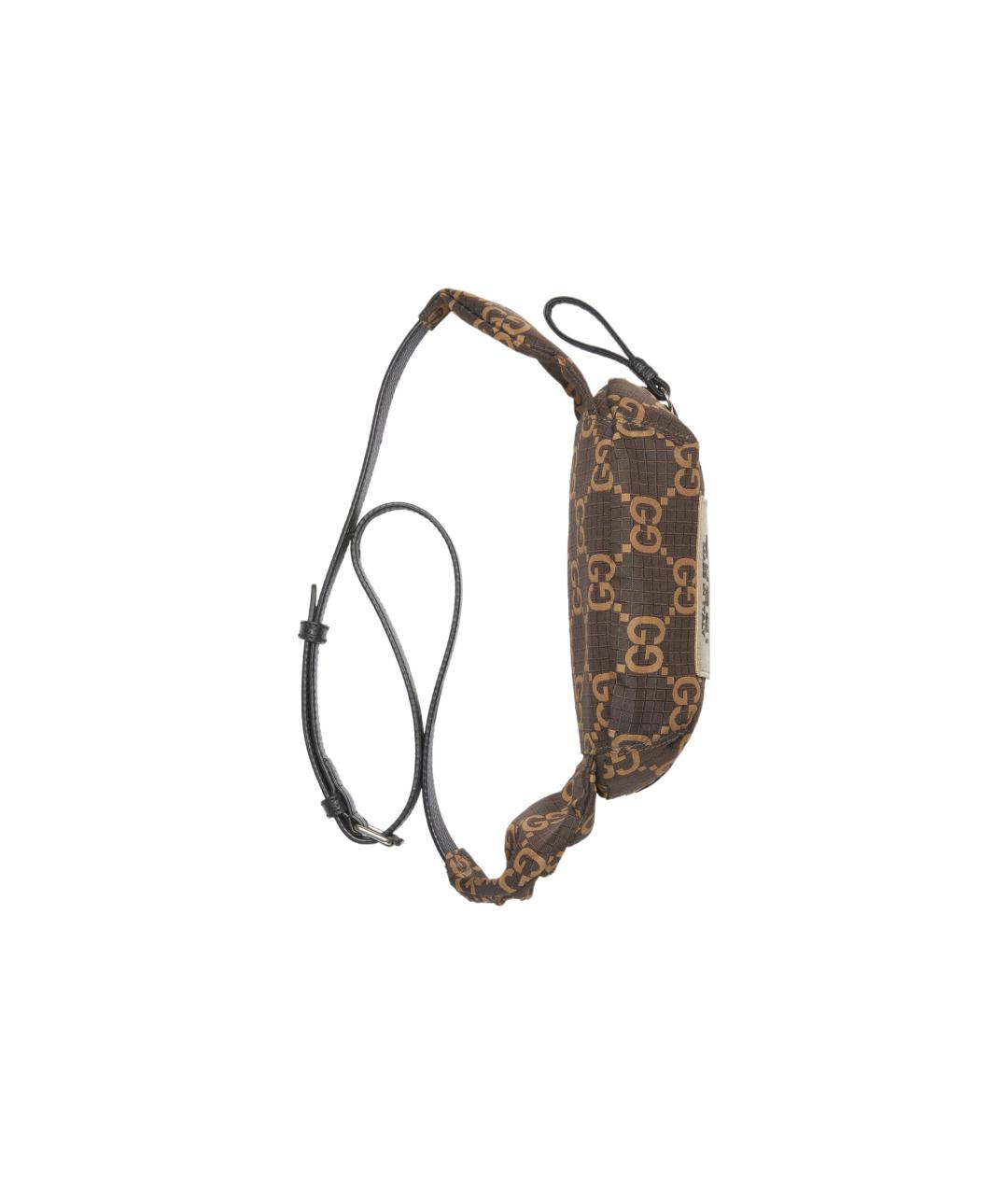 GUCCI Коричневая барсетка, фото 6